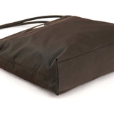 Prada B6242 Dark Brown Tessuto City Nylon Tote Bag