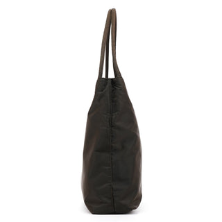 Prada B6242 Dark Brown Tessuto City Nylon Tote Bag