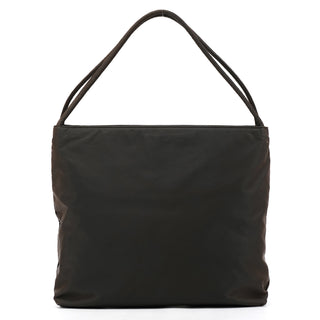 Prada B6242 Dark Brown Tessuto City Nylon Tote Bag