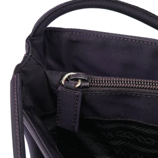 Prada B6242 Purple Tessuto City Nylon Tote Bag