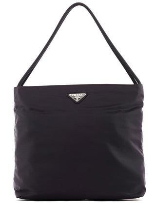 Prada B6242 Purple Tessuto City Nylon Tote Bag