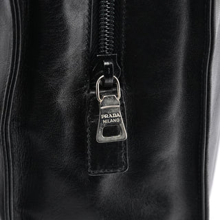 Prada B6259 Black Nappa Sport Leather Tote Bag
