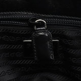 Prada B6259 Black Nappa Sport Leather Tote Bag