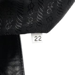 Prada B6259 Black Nappa Sport Leather Tote Bag