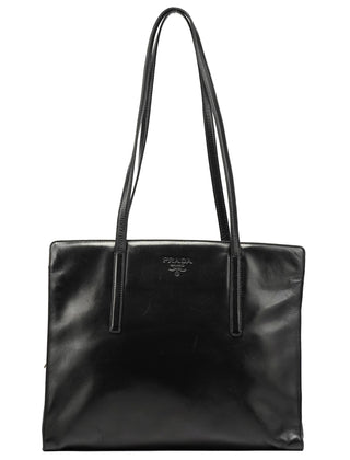 Prada B6259 Black Nappa Sport Leather Tote Bag