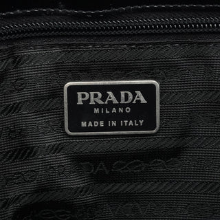 Prada B6317 1995 Black Spazzolato Sport Tote bag