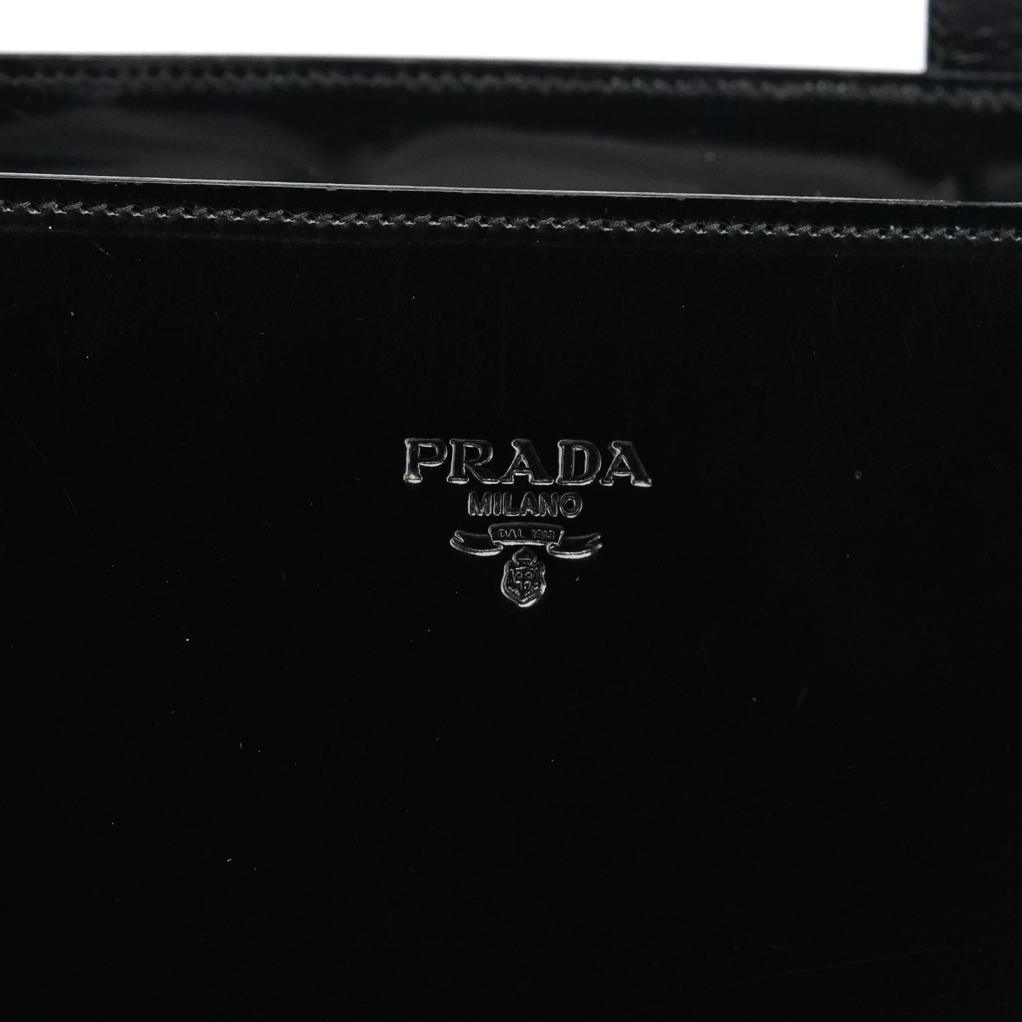 Prada B6317 1995 Black Spazzolato Sport Tote bag