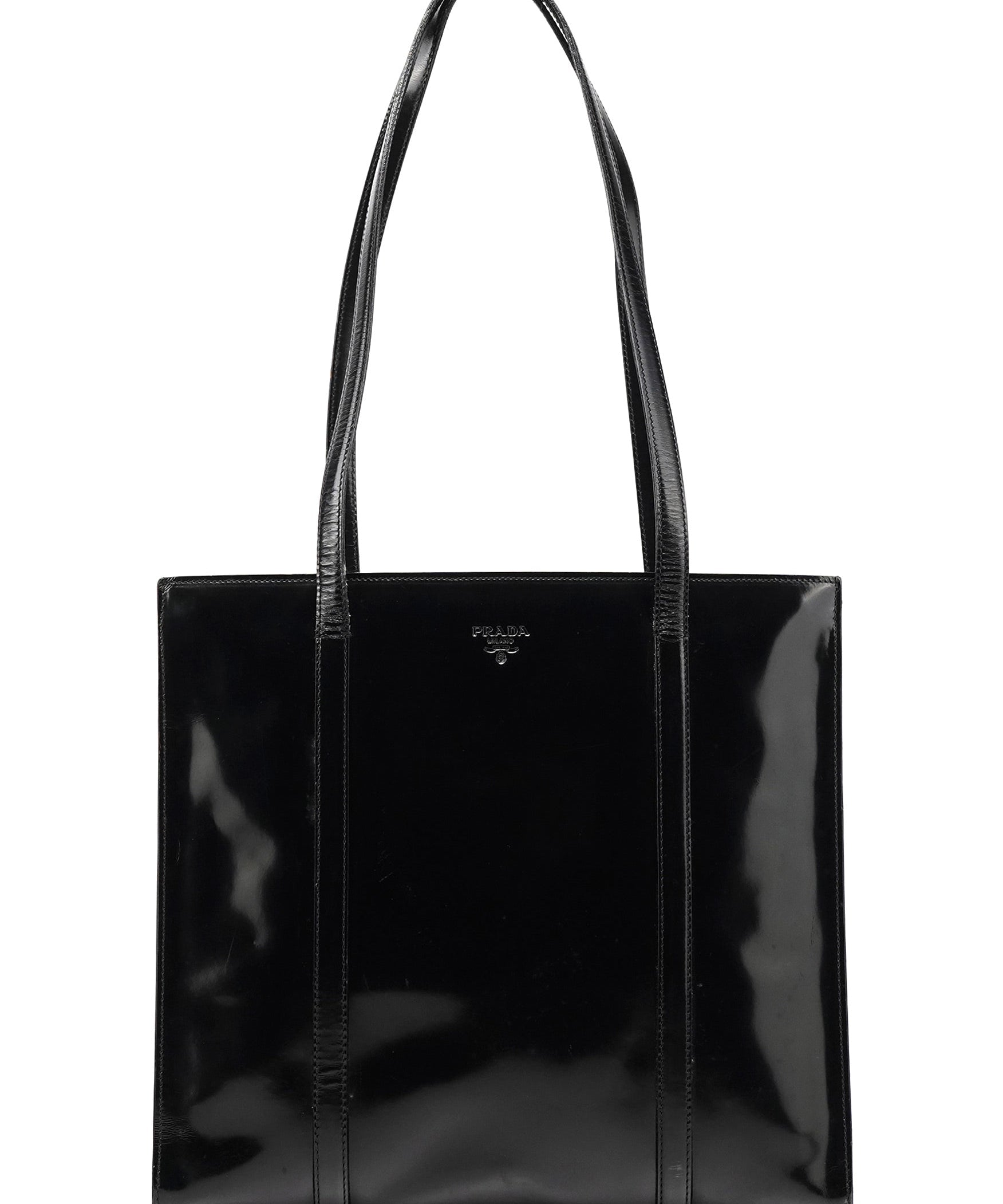 Prada B6317 1995 Black Spazzolato Sport Tote bag