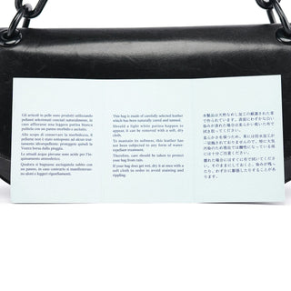 Prada B6378 Black Calfskin Madras Swing Shoulder Bag