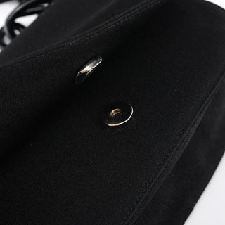 Prada B6436 Black Tessuto Swing Nylon Chain Shoulder Bag