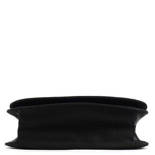 Prada B6436 Black Tessuto Swing Nylon Chain Shoulder Bag