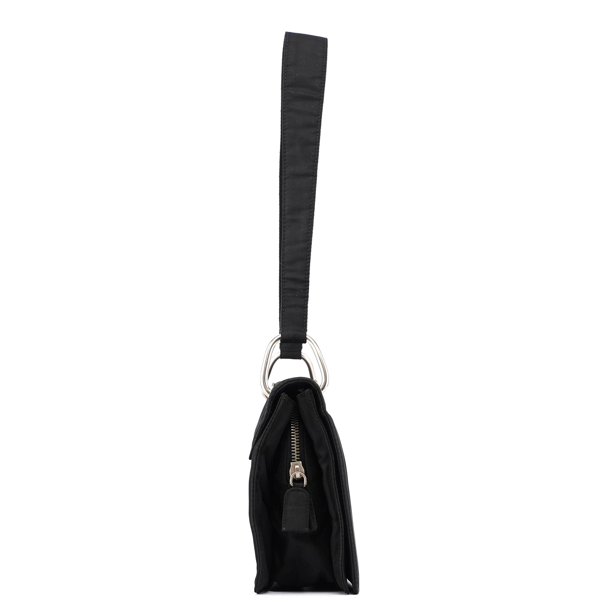 Prada B6542 Black Tessuto Shoulder Bag