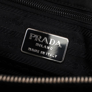 Prada B6542 Black Tessuto Shoulder Bag