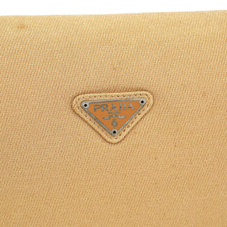 Prada B6621 Beige Tessuto Swing Chain Shoulder Bag