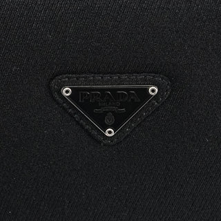 Prada B6621 Black Tessuto Swing Chain Shoulder Bag