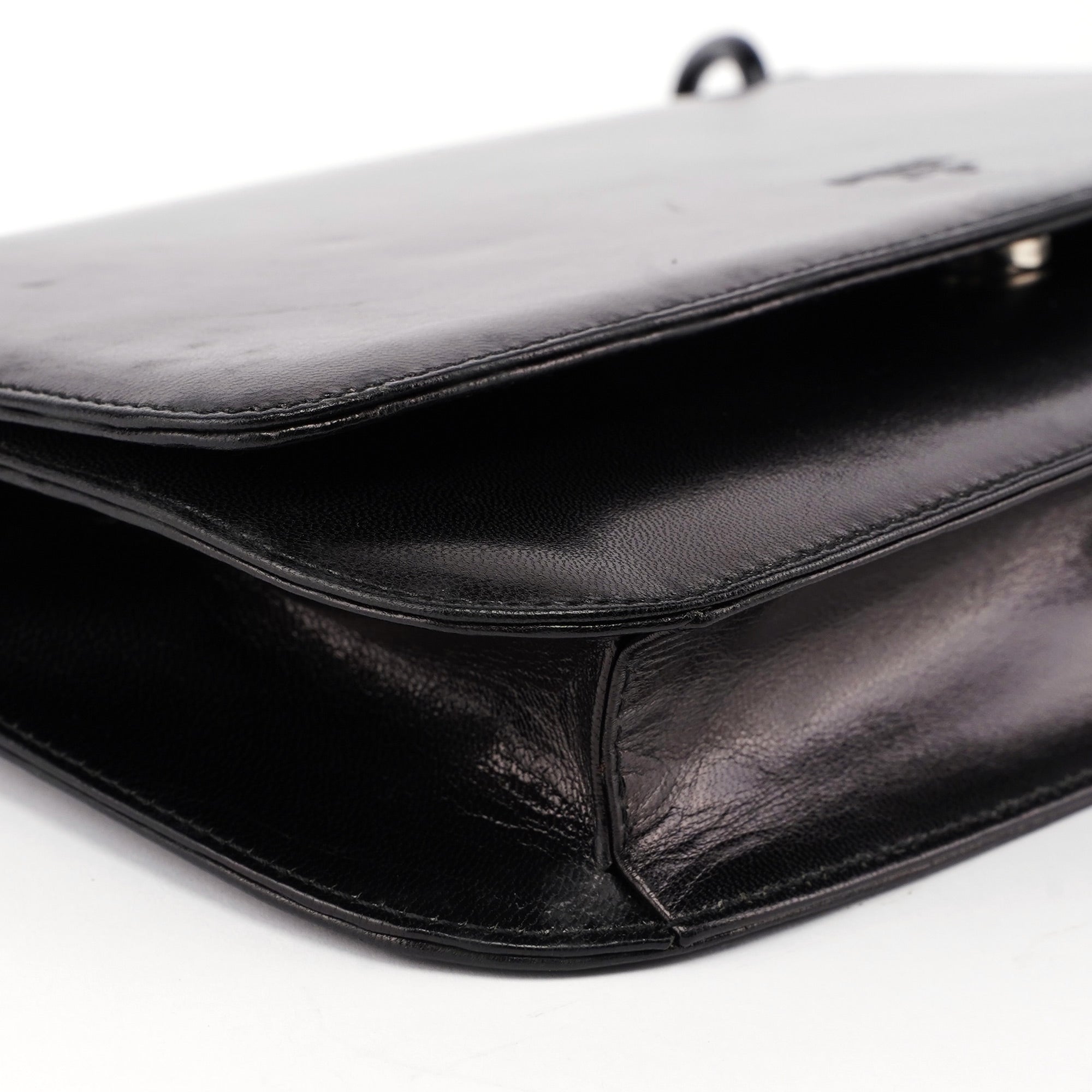 Prada B6623 Sac porté épaule Madras Swing noir