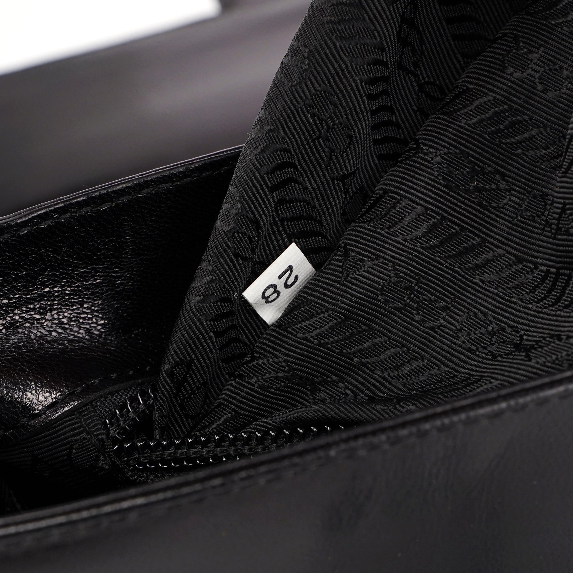 Prada B6659 Sac Madras Bachel noir