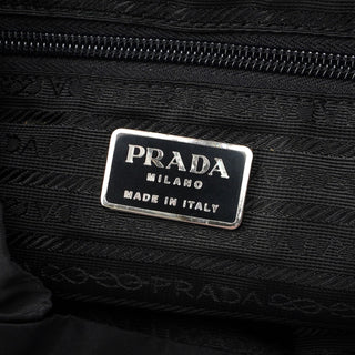 Prada B6677 Black Backpack