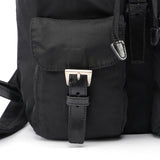 Prada B6677 Rucksack aus schwarzem Nylon