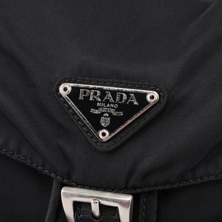 Prada B6677 Black Backpack