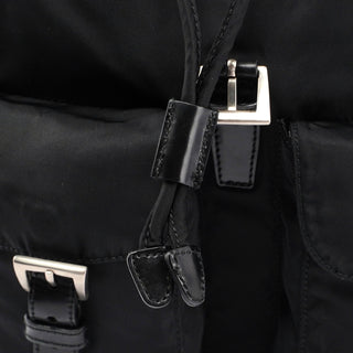 Prada B6677 Black Backpack