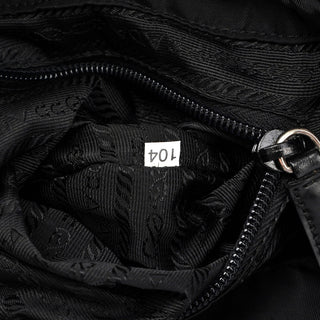 Prada B6677 Black Backpack