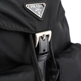 Prada B6677 Rucksack aus schwarzem Nylon