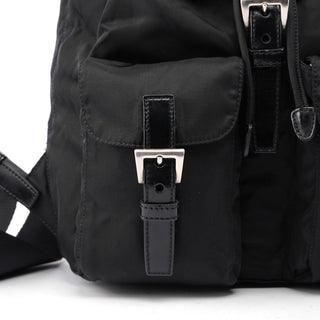 Prada B6677 Black Backpack