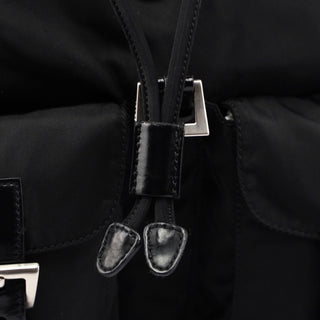 Prada B6677 Black Backpack