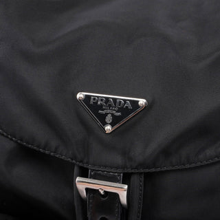 Prada B6677 Black Backpack