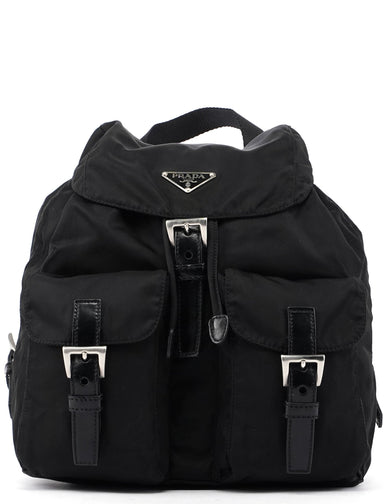 Prada B6677 Black Backpack
