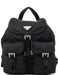 Prada B6677 Black Backpack