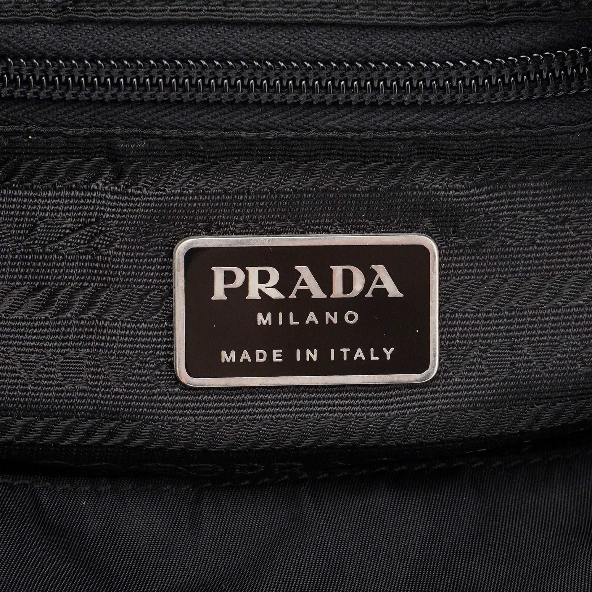 Prada B6677 Black Backpack