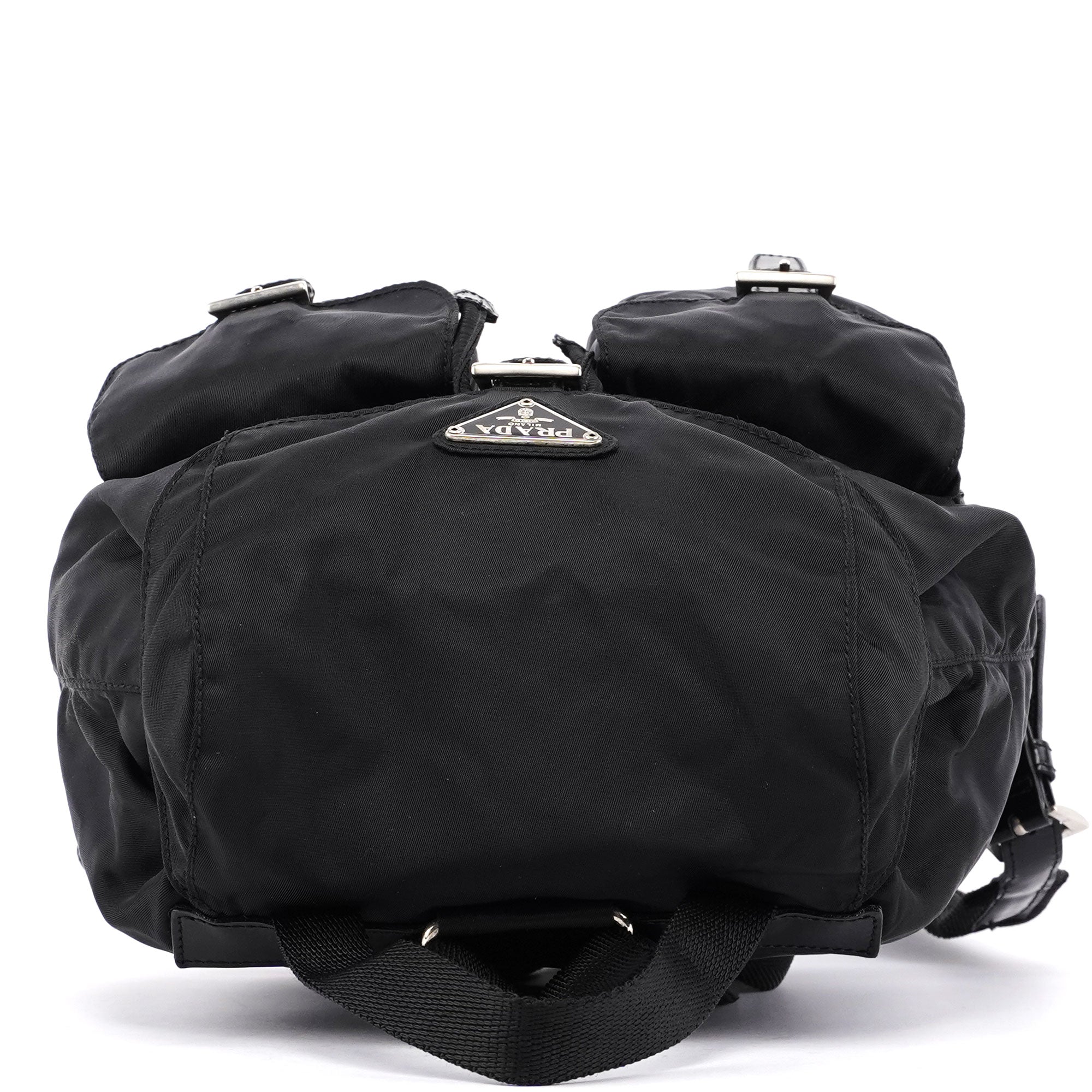 Prada B6677 Black Backpack