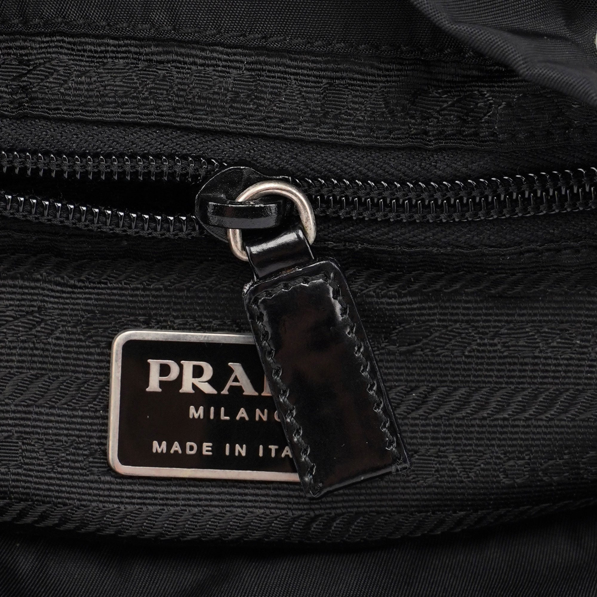 Prada B6677 Black Backpack