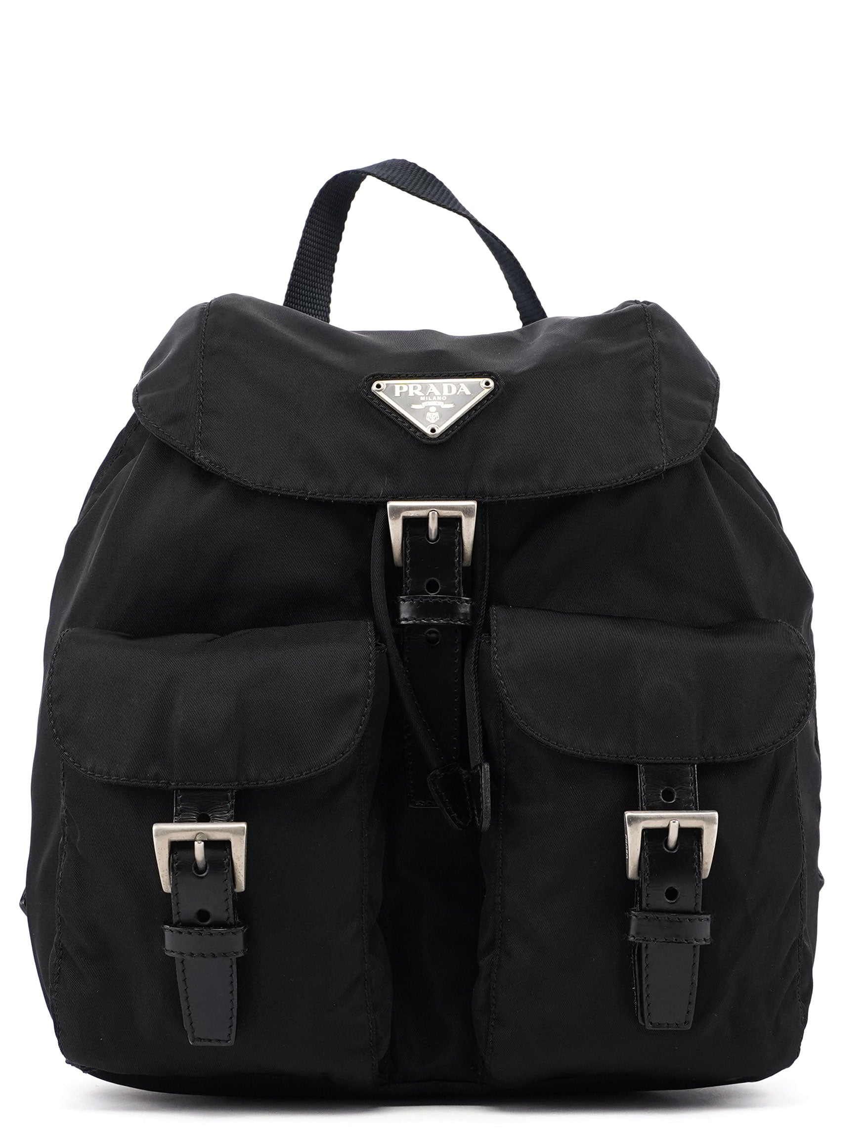 Prada B6677 Black Backpack