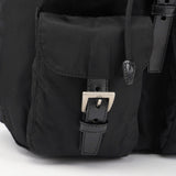 Prada B6677 Tessuto Vela Rucksack aus schwarzem Nylon
