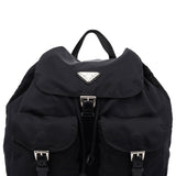 Prada B6677 Black Nylon Backpack