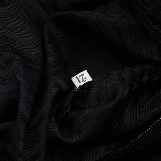 Prada B6677 Black Nylon Backpack