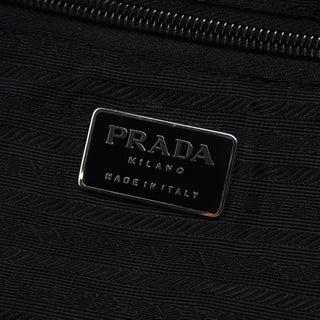 Prada B6677 Black Nylon Backpack