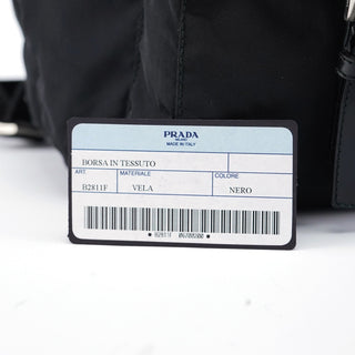 Prada B6677 Black Nylon Backpack