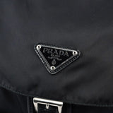 Prada B6677 Black Nylon Backpack