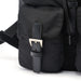 Prada B6677 Black Nylon Backpack