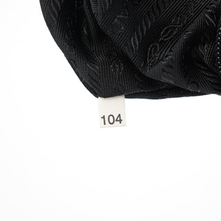 Prada B6677 Black Tessuto Vela Backpack