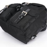 Prada B6677 Black Tessuto Vela Backpack
