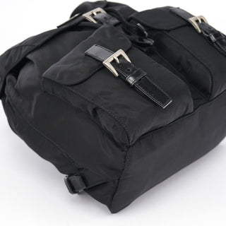 Prada B6677 Black Tessuto Vela Backpack