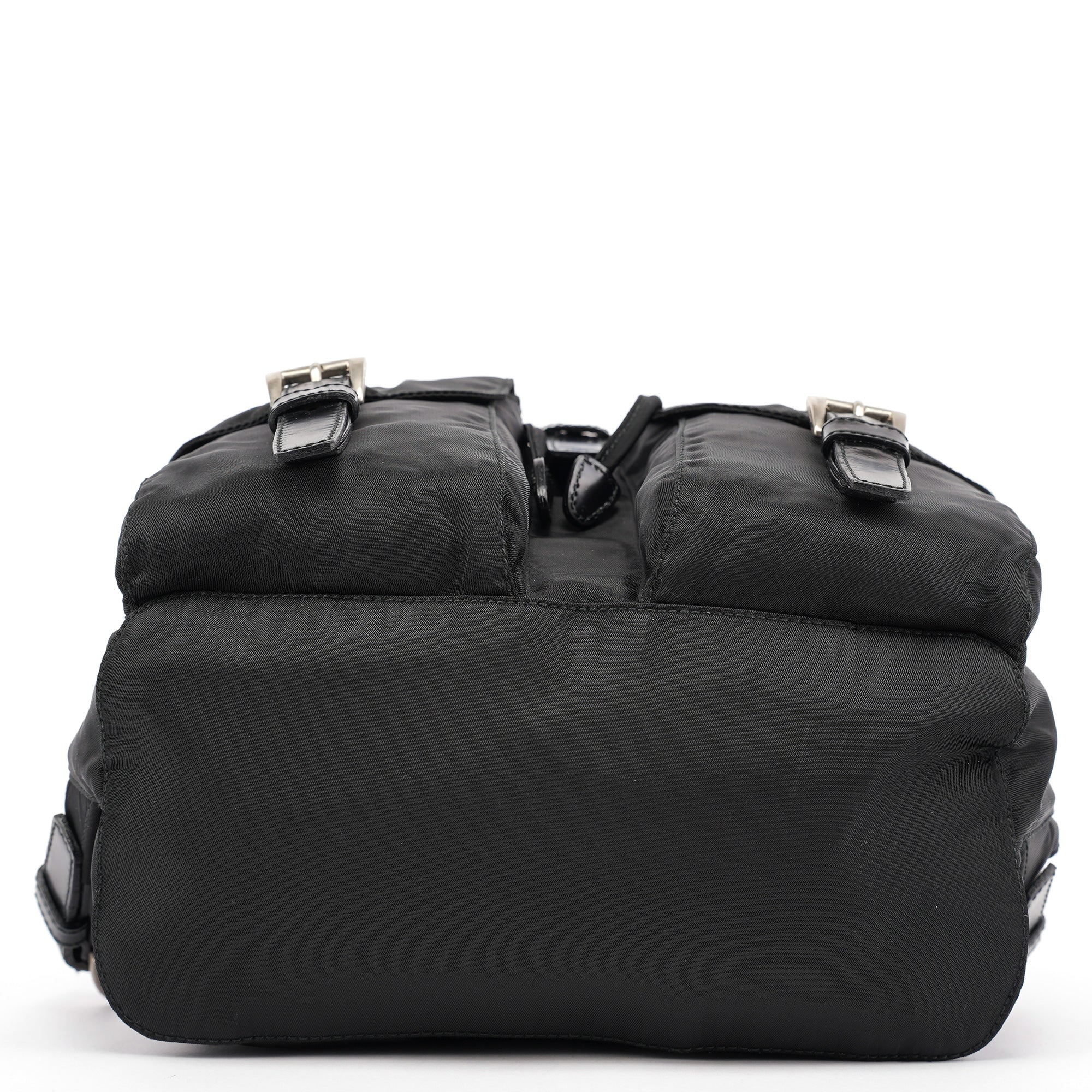 Prada B6677 Black Tessuto Vela Backpack