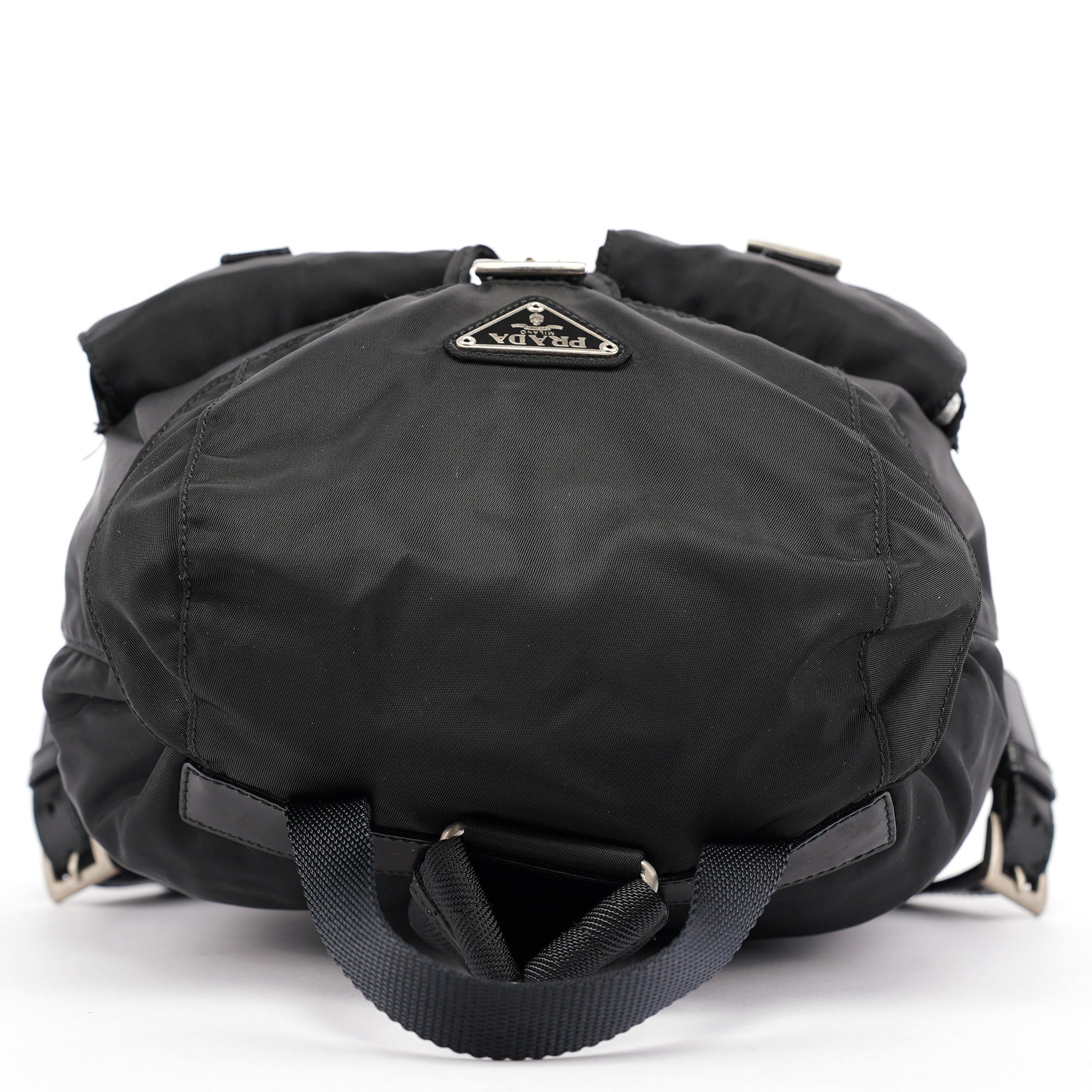 Prada B6677 Black Tessuto Vela Backpack