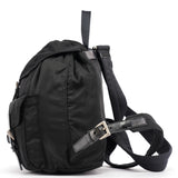 Prada B6677 Black Tessuto Vela Backpack