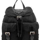 Prada B6677 Black Tessuto Vela Backpack
